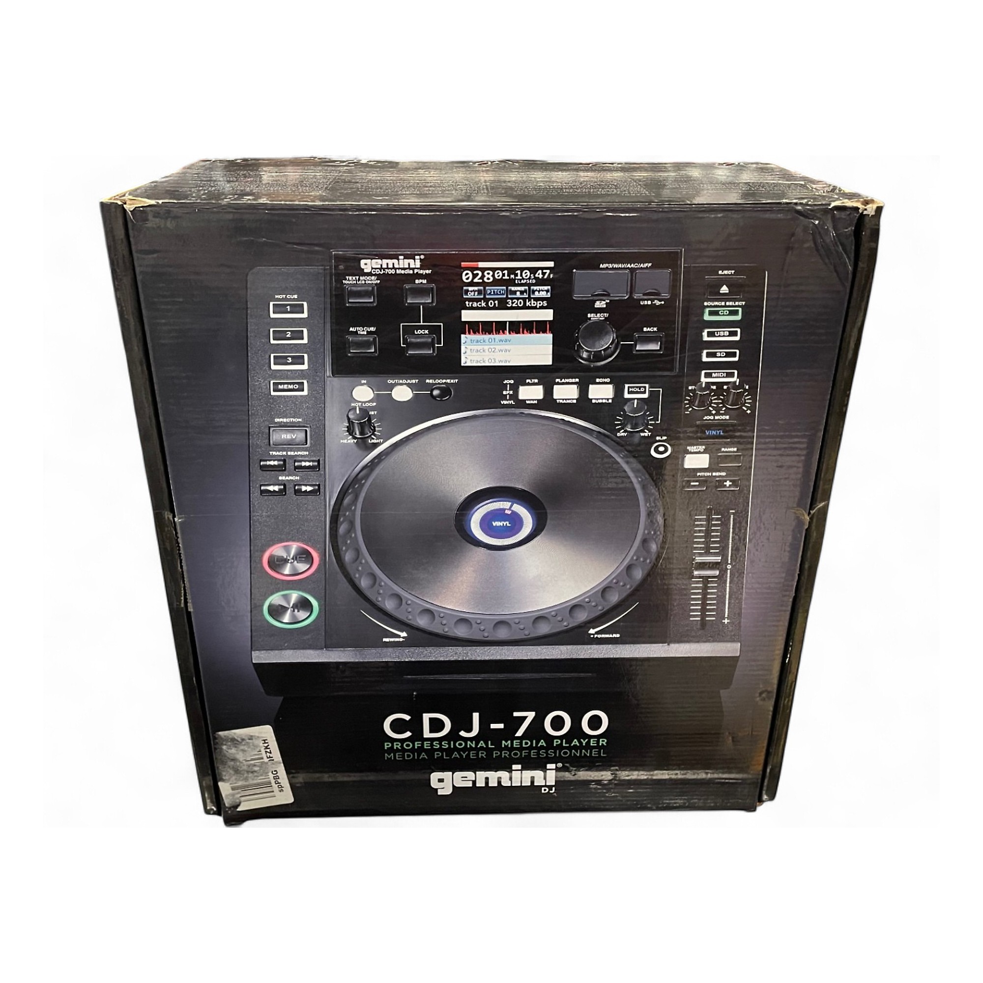 Used Gemini CDJ700 DJ Player | Guitar Center