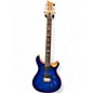 Used PRS SE Custom 24 Sapphire Blue Trans Solid Body Electric Guitar thumbnail