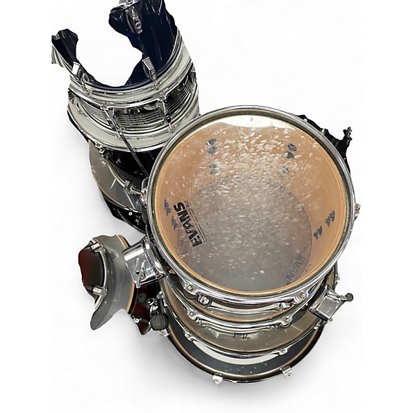 Used Pearl 4 Piece DECADE MAPLE Black Drum Kit