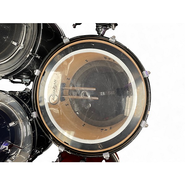 Used Pearl 4 Piece DECADE MAPLE Black Drum Kit