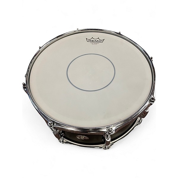 Used Dixon 14X6.5 Cornerstone Snare Flat Black Drum