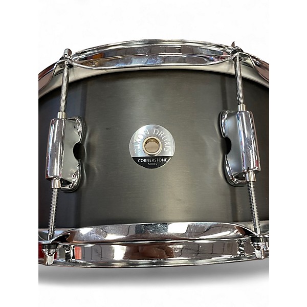 Used Dixon 14X6.5 Cornerstone Snare Flat Black Drum