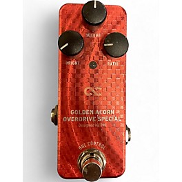 Used Bjf GOLDEN ACORN OVERDRIVE SPECIAL Effect Pedal