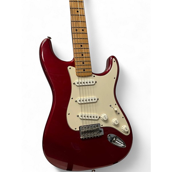 Used Fender Standard Stratocaster Red Solid Body Electric Guitar