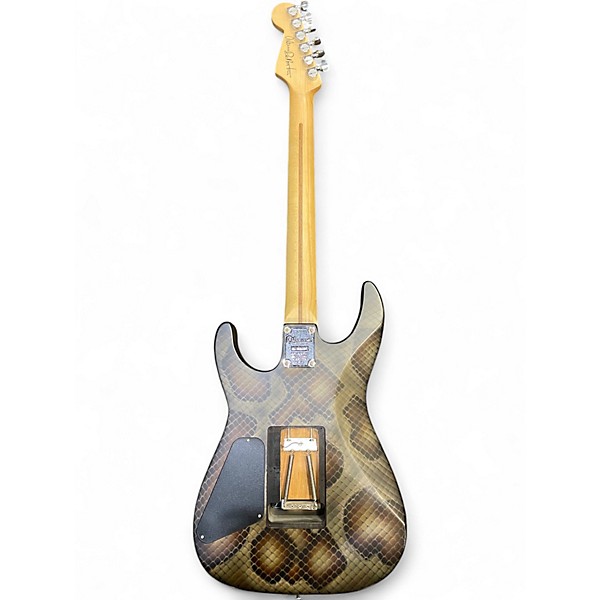 Used Charvel Warren DeMartini Signature Pro Mod Snake Snakeskin Solid Body Electric Guitar