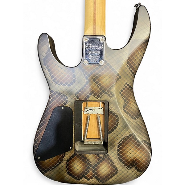 Used Charvel Warren DeMartini Signature Pro Mod Snake Snakeskin Solid Body Electric Guitar