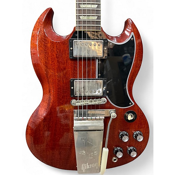 Used Gibson MURPHY LAB 64' REISSUE SG Cherry Solid Body Electric Guitar