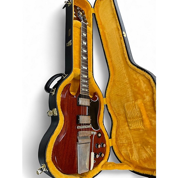 Used Gibson MURPHY LAB 64' REISSUE SG Cherry Solid Body Electric Guitar