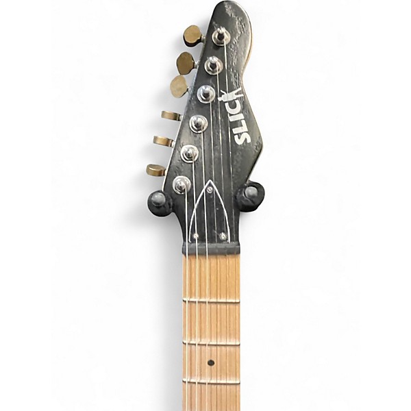 Used Slick sl57 Vintage Sunburst Solid Body Electric Guitar