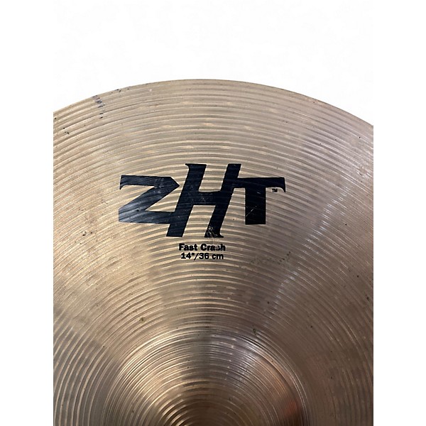 Used Zildjian 14in ZHT Fast Crash Cymbal