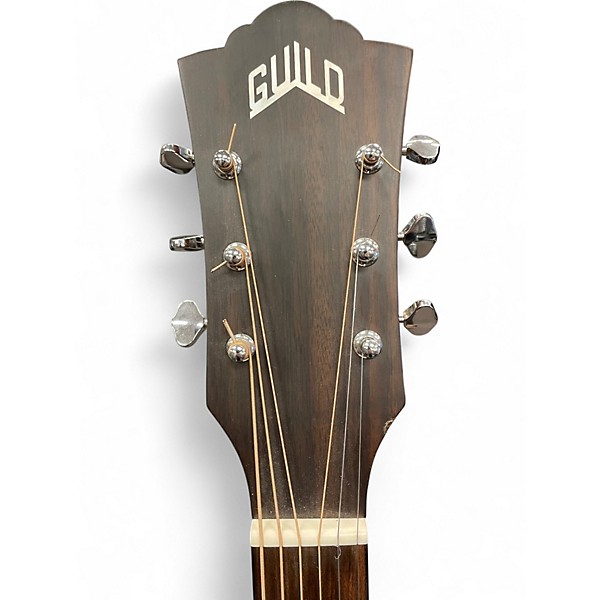 Used Guild D240E Natural Acoustic Electric Guitar