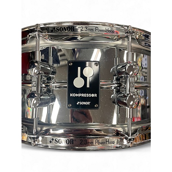 Used SONOR 5.5X14 kompressor Chrome Drum