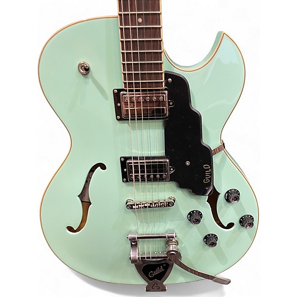 Used Guild Starfire I SC Seafoam Green Hollow Body Electric Guitar