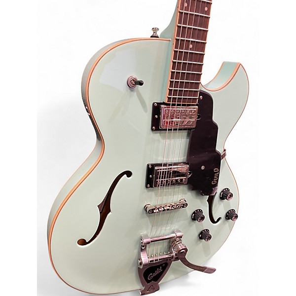 Used Guild Starfire I SC Seafoam Green Hollow Body Electric Guitar