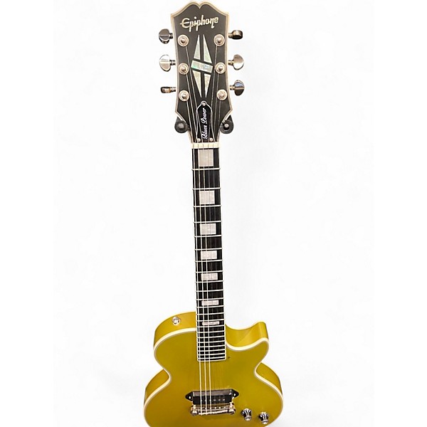 Used Epiphone Jared James Nichols "Blues Power" Gold Solid Body Electric Guitar