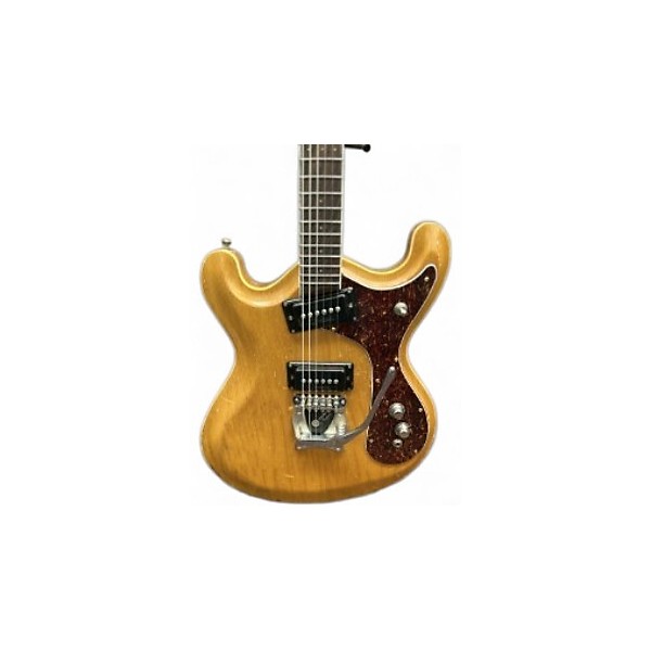 Vintage 1960s Mosrite JOE MAPHIS MODEL 1 Natural Solid Body Electric Guitar