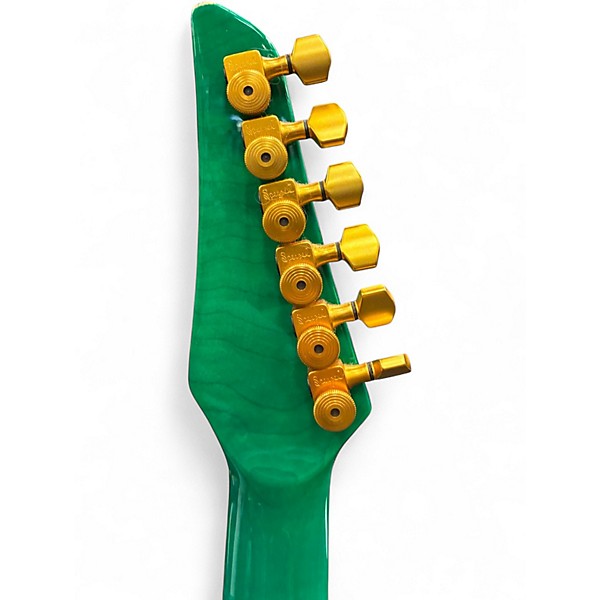 Used Carvin DT-135 Emerald Green Solid Body Electric Guitar