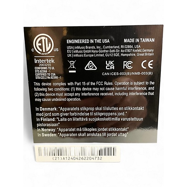 Used RANE PERFORMER DJ Controller