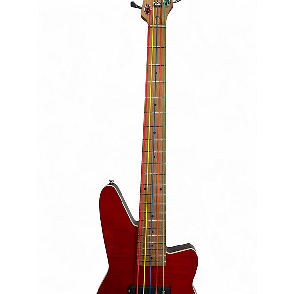 Used Reverend Mercalli 5 FM 5-String Electric Bass Wine Red Electric Bass Guitar