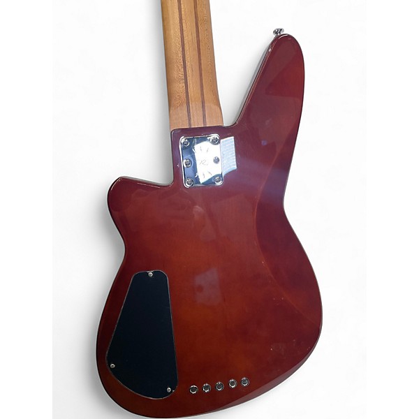 Used Reverend Mercalli 5 FM 5-String Electric Bass Wine Red Electric Bass Guitar