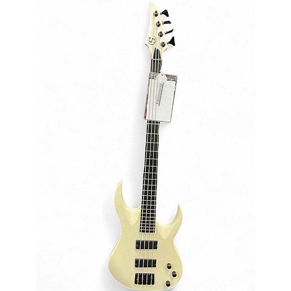 Used Solar Guitars AB4.4W WHITE Electric Bass Guitar