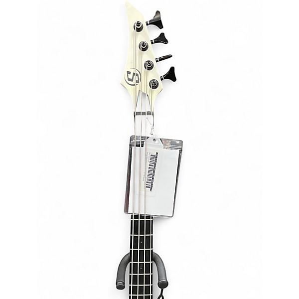 Used Solar Guitars AB4.4W WHITE Electric Bass Guitar