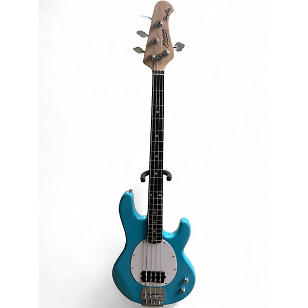 Used 2025 Sterling by Music Man INTRO SERIES STINGRAY ELECTRIC BLUE Electric Bass Guitar