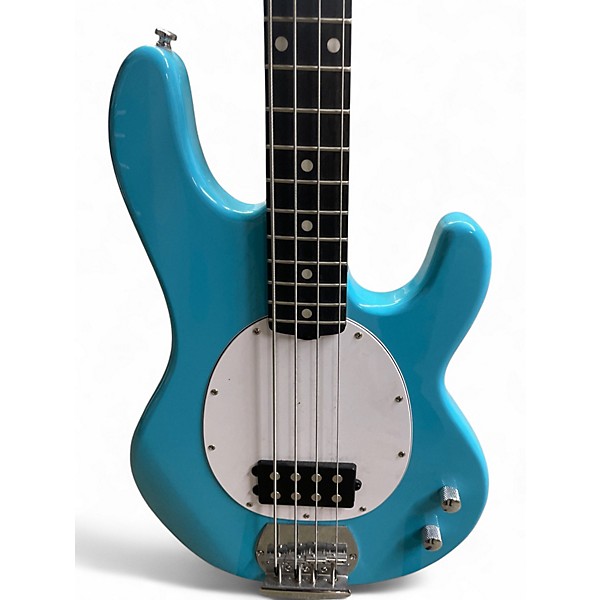 Used 2025 Sterling by Music Man INTRO SERIES STINGRAY ELECTRIC BLUE Electric Bass Guitar