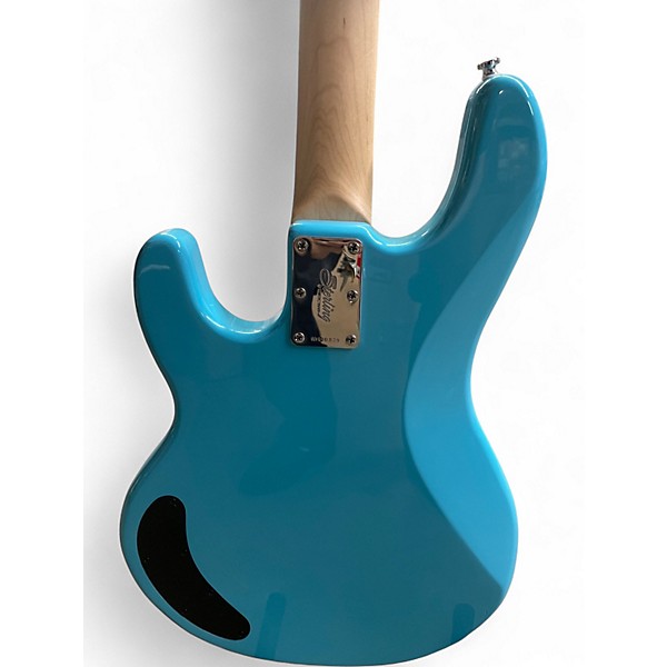 Used 2025 Sterling by Music Man INTRO SERIES STINGRAY ELECTRIC BLUE Electric Bass Guitar