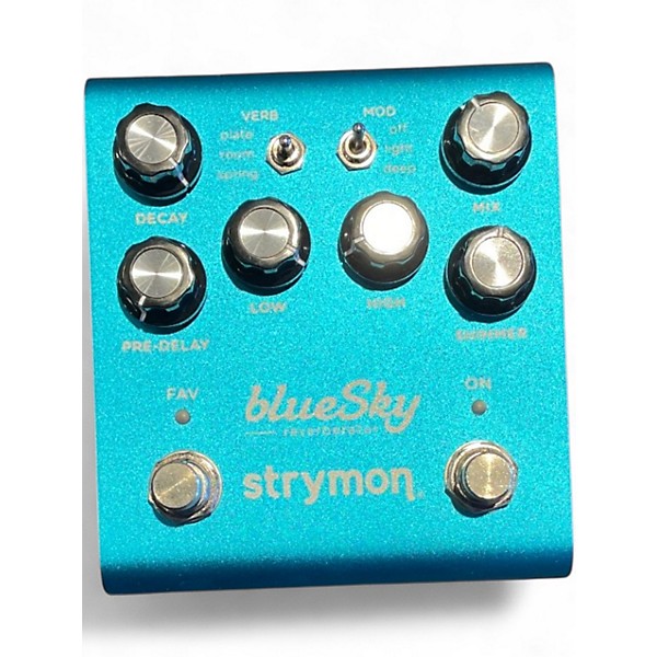 Used Strymon Bluesky Reverb Effect Pedal