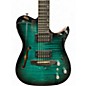 Used Kiesel AE185 TEAL BURST Hollow Body Electric Guitar