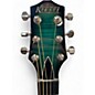 Used Kiesel AE185 TEAL BURST Hollow Body Electric Guitar