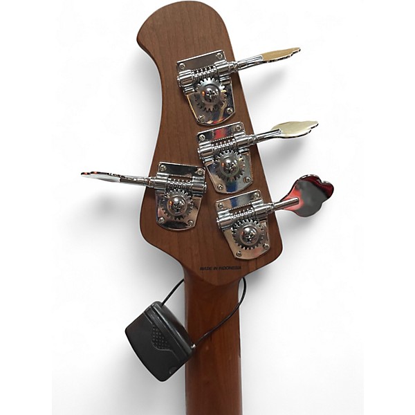 Used Sterling by Music Man Ray34 Spalted Maple Electric Bass Guitar