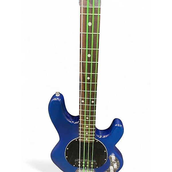 Used Sterling by Music Man SUB Blue Electric Bass Guitar