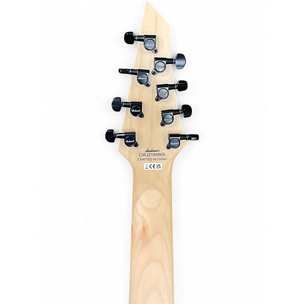 Used Jackson Dinky JS-32 8 Black Solid Body Electric Guitar