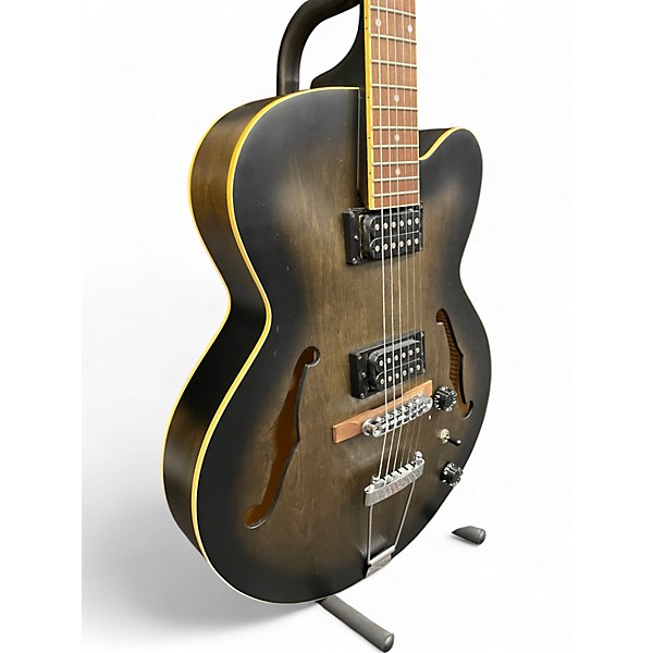 Used 2025 Ibanez AF55 TOBACCO BURSTS Hollow Body Electric Guitar