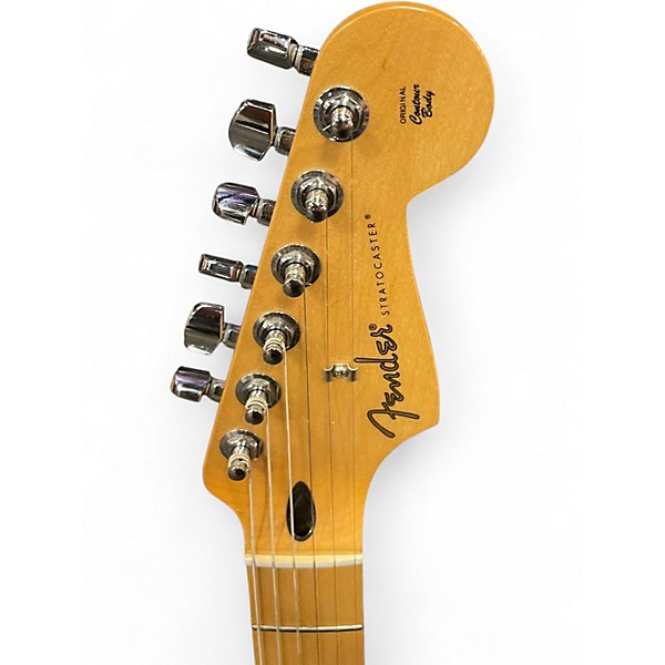 Used Fender Player Stratocaster 2 Tone Sunburst Solid Body Electric Guitar