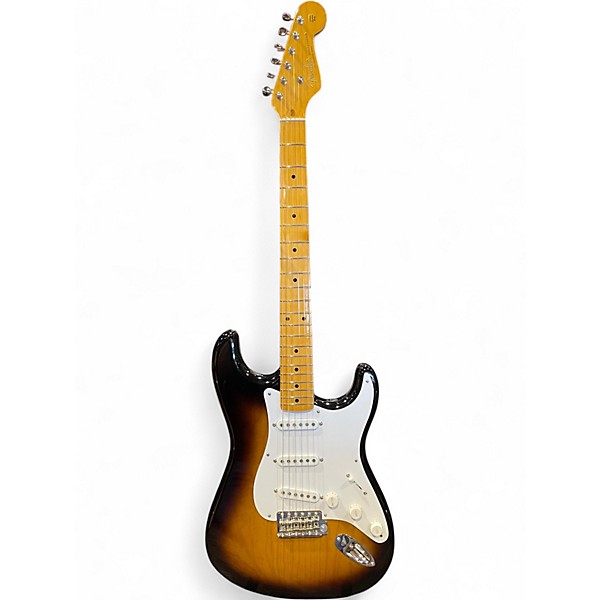 Used Fender 70TH ANNIVERSARY 1954 STRATOCASTER 2 Color Sunburst Solid Body Electric Guitar