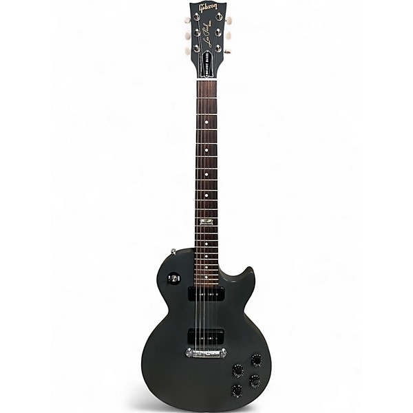 Used 2014 Gibson Les Paul Melody Maker Charcoal Solid Body Electric Guitar
