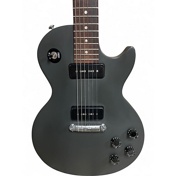 Used 2014 Gibson Les Paul Melody Maker Charcoal Solid Body Electric Guitar