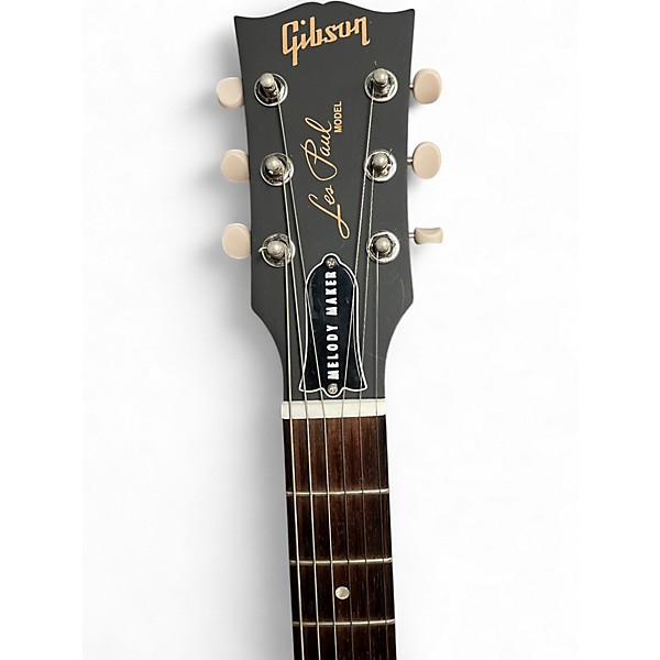 Used 2014 Gibson Les Paul Melody Maker Charcoal Solid Body Electric Guitar