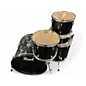 Used Pearl 5 Piece Forum Black Drum Kit thumbnail