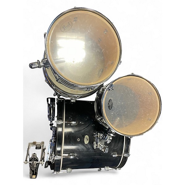 Used Pearl 5 Piece Forum Black Drum Kit