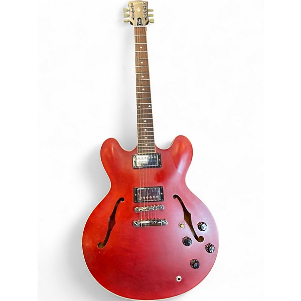 Used 2011 Gibson ES 335 MATTE RED Hollow Body Electric Guitar
