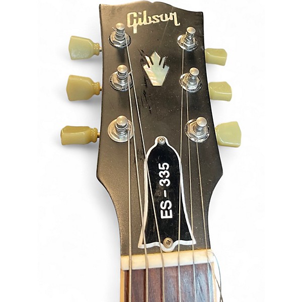 Used 2011 Gibson ES 335 MATTE RED Hollow Body Electric Guitar