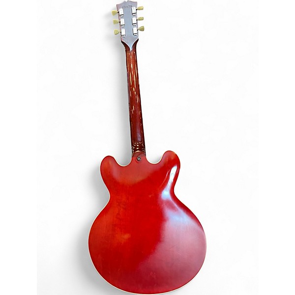 Used 2011 Gibson ES 335 MATTE RED Hollow Body Electric Guitar