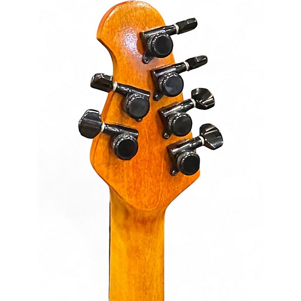 Used Sterling by Music Man Sub AX3 Axis Black Solid Body Electric Guitar