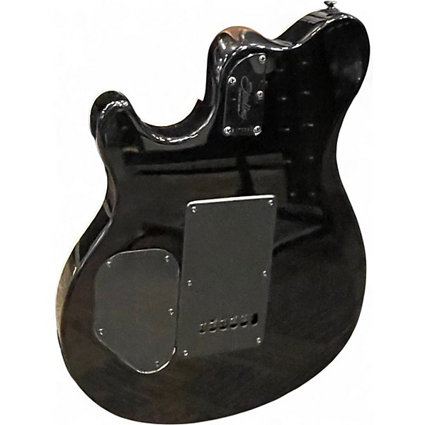 Used Sterling by Music Man Sub AX3 Axis Black Solid Body Electric Guitar