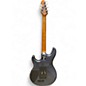 Used Ernie Ball Music Man Luke III Metallic Gray Solid Body Electric Guitar