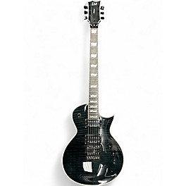 Used ESP ES1000FR Trans Black Solid Body Electric Guitar
